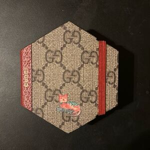 Brand new Gucci Notebook/notepad  comes with box Hexagon sticky notes with GG